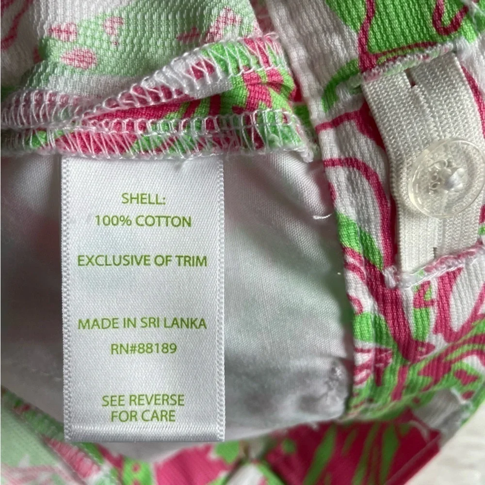 Lilly Pulitzer | Girls Adie Shortsin Flamingo‎ Pink Southern Charm, 14